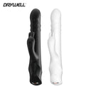 DRY WELL Rabbit Vibrator G Spot Sex Vibrators for Women Blended Orgasm Rotate Beads Clitoris Stimulator Waterproof Dildo