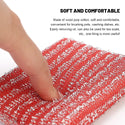 Sponge Rags Steel Wire Non -Oil Brush Rag Reusable Double Sided Cleaning Cloth Dishrag Dishcloth Kitchen Cloths Towels Products