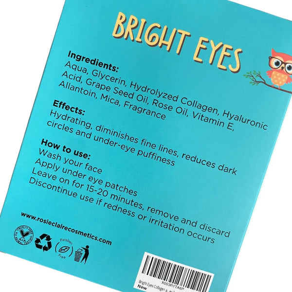 Bright Eyes Collagen and Hyaluronic Acid Under Eye Patches