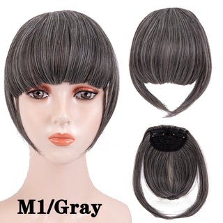 Buy xin-m1-gray Flat Bang Hairpiece