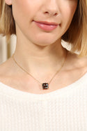 16355 - Cushion Glitter Necklace