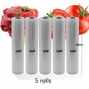 Food Vacuum Sealer Rolls Vacuum Bags Packing BPA FREE Household Kitchen Food Vacuum Bags Sealer Storage Bags 5Rolls/Lot