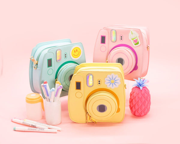 Oh Snap Instant Camera Handbag - Mellow Yellow