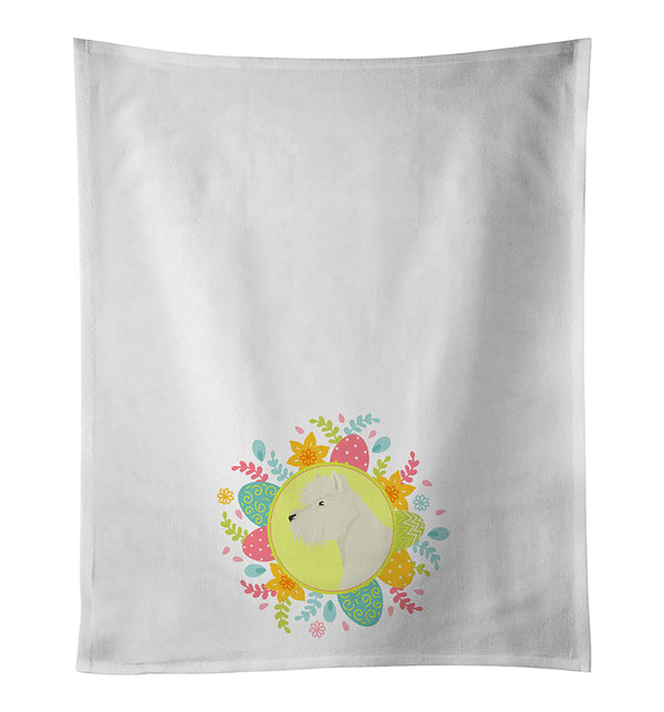 Westie Easter Kitchen Towel Set of 2