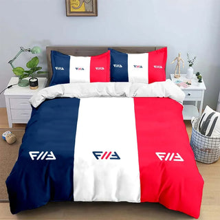 Buy 10 Exquisite F-Fila  Print Bedding Sets Exquisite Bed Supplies Set Duvet Cover Bed Comforter Set Bedding Set Luxury Gift