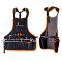 Custom Logo 600D Oxford Cloth Multi-Functional Work Apron With Tool Pocket