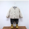 Cute Warm Winter Children Girls Coat Spring Kids Jacket Boys Outerwear Coats Cotton Boy Thicken Baby Clothes Clothing for 2y-7y