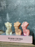 Female Body Sculpture Soy Wax Scented Candle