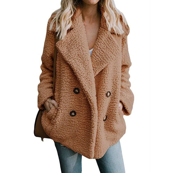 Plush Coat Women Winter Jackets Fluffy Teddy Coat Female Warm Artificial Fleece Winter Clothes Manteau Femme