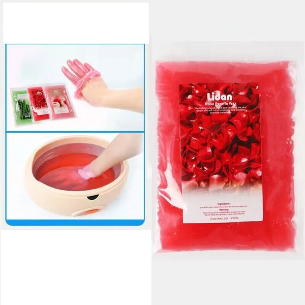 Paraffin Wax Bath Hands and Feet Mask 300g for Wax Pot Warme Machine Moisturizing Hydrating Kit Waxing Spa Smooth Soft Skin Care