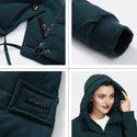 GASMAN Collection Hooded Warm Winter Coats Women High Quality Parka Long Coat Thick Jackets Female Winter Windproof Jackets 1820