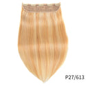 Doreen 100g 120g Blonde Brown Brazilian Machine Made Remy Clip in One Piece Human Hair Extensions  16inch-22inch