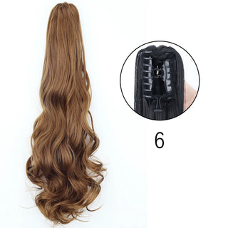 Buy w-6 Claw Clip on Ponytail Hair Extensions