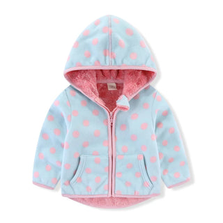 Buy t0516-blue Jumping Meters New Girls Outwears Fleece for Winter Autumn Baby Jackets Coats Flowers Kids Girls Jacket