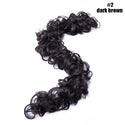 BENEHAIR Synthetic Women Chignon Messy Hair Bun Scrunchy Hair Bun Rubber Band Hairband Hairpiece Updo Chignon Donut Roller