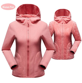 Buy women-pink Unisex Reversible Hoodie