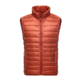 Buy j0029-orange Brand 90% Duck Down Vest Ultra Light Duck Down Waistcoat  Sleeveless Jacket Autumn Winter Coat J0029