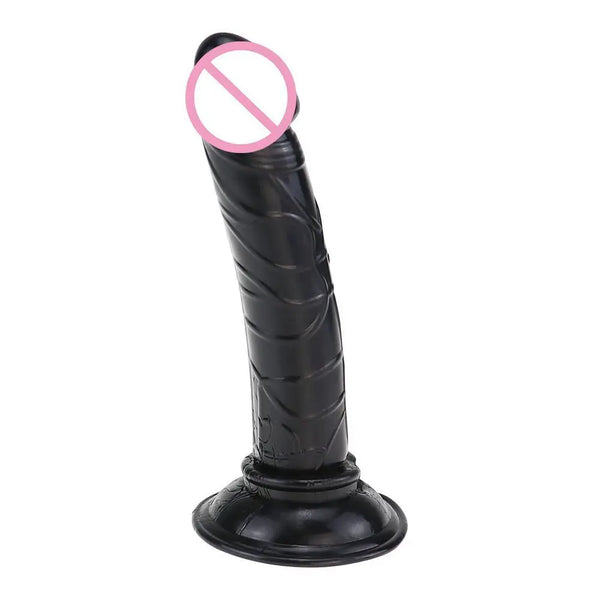 Porno Mini Jelly Dildo for Woman Small Penis Sex Toy Sucker Penis Crystal Transparent Quality TPE Sex Toys Female Sex Shop