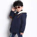 Boys Blue Winter Coats & Jacket Kids Zipper Jackets Boys Thick Winter Jacket High Quality Boy Winter Coat Kids Clothes