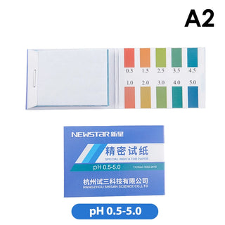 Buy aclos205-a2 80 Strips/Pack pH Test Strips Full PH Meter PH Controller 1-14st Indicator Litmus Paper Water Soilsting Kit Ph Metar Pool Test