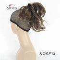 Silver 10-12inch Short Natural Wave Ponytail Hair Extension With Claw Clip in Hairpiece COLOUR CHOICES