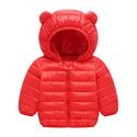 Warm Toddler Boys Jackets Autumn Winter Long Sleeve Hooded Character Pattern Children Outerwear Coats Kids Clothes