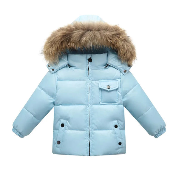 Brand Orangemom 2023 Winter Children's Clothing Jackets Coat , Kids Clothes Outerwear Coats , White Duck Down Girls Boys Jacket