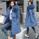 2022 New Cotton Thicken Warm Winter Jacket Coat Women Casual Parka Winter Clothes Fur Lining Hooded Parka Mujer Coats Clothes