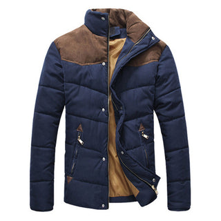 Autumn Winter Coats Men Parka Cotton Warm Thick Jackets Padded Coat Male Outerwear Jacket