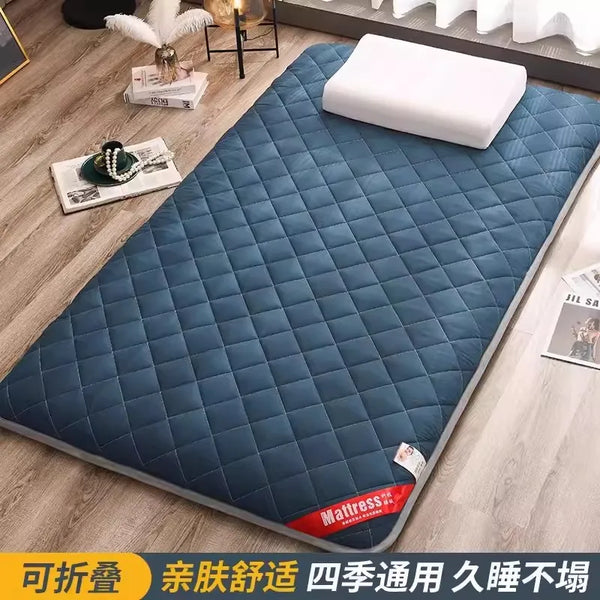 Tatami Mattress for Sleeping  Sleeping Pad Sofa Mat Thicken Mattress Topper Futon Japanese Floor Mat Folding Bed Non-Slip Solid