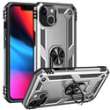 iPhone 13  Case With Kickstand, Heavy Duty Military Grade Protection Phone Case, Built-In 360° Rotate Ring Stand, Shockp