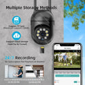 2.4G PTZ WiFi IP Camera Security Video Surveillance Camera Human Detection Automatic Tracking Night Vision Outdoor Waterproofing