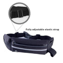 Velocity Water-Resistant Sports Running Belt and Fanny Pack for Outdoor Sports