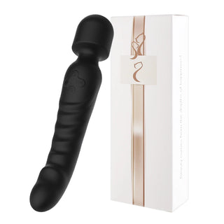 Buy black-with-box Dildo Vibrator for Women Powerful Heating AV Massager Wand Vibrators G Spot  Clitoris Stimulator Sex Toy Adult 18 Masturbator