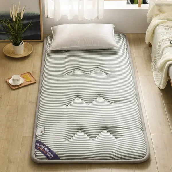 Tatami Mattress for Sleeping  Sleeping Pad Sofa Mat Thicken Mattress Topper Futon Japanese Floor Mat Folding Bed Non-Slip Solid