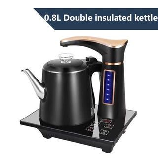 Buy 0-8l-model Electric Fully Automatic Kettle Teapot Set 1.2L Stainless Steel Safety Auto-Off Water Dispenser Samovar Pumping Stove Household