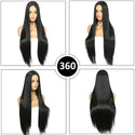 Long Black Wig Lace Front High Quality Synthetic Wig Blonde Black Synthetic Wigs Glueless Cosplay Hair Lace Wigs for Women