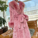 5XL Slim Overcoat Mink Coats Women Faux Fur Long  Winter Thick Mink Fur Coat Female Fur Jackets Long Ladies Parkas Oversize