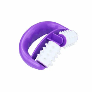 Buy purple Fast Anti Cellulite Roller Beauty Massager Handheld Anti Cellulite Massager Roller Health Care Cellulite Massage