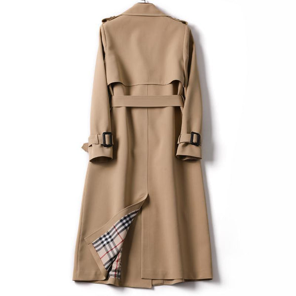 ANSZKTN Fall Winter Wholesale Long Trench Coats Women Military Style Plus Size Overcoats Coat