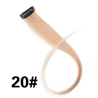 Buy 20 Alileader Clip on Hair Extension 57Color Ombre Straight Hair Extension Clip in Hairpieces High Temperature Faber Hair Pieces