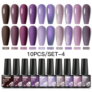 Buy zh20017 10/12pcs Spring Macaron Nail Gel Polish Set