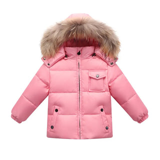 Buy pink Brand Orangemom 2023 Winter Children&#39;s Clothing Jackets Coat , Kids Clothes Outerwear Coats , White Duck Down Girls Boys Jacket