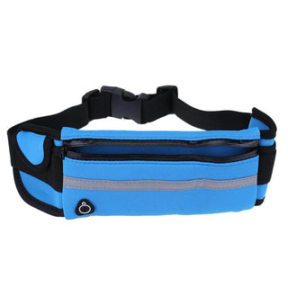 Buy blue Velocity Water-Resistant Sports Running Belt and Fanny Pack for Outdoor Sports