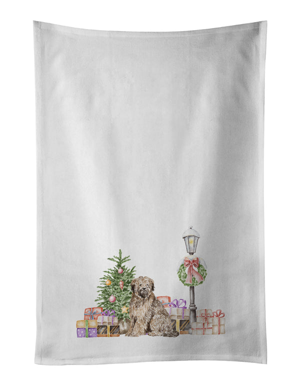 Briard Sitting Kitchen Towel Set of 2