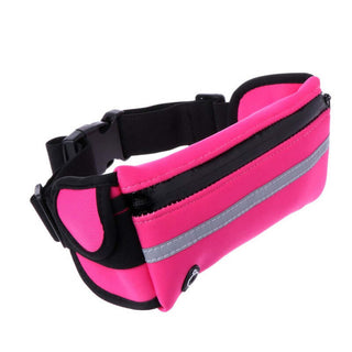 Buy rose-red Velocity Water-Resistant Sports Running Belt and Fanny Pack for Outdoor Sports