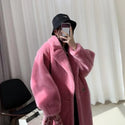 Winter Faux Fur Teddy Coat Women High Street Oversized Teddy Jackets and Coats Ladies Outwear Parka Warm Shaggy Coat