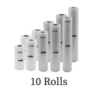 Buy 10rolls-1lot Food Vacuum Sealer Rolls Vacuum Bags Packing BPA FREE Household Kitchen Food Vacuum Bags Sealer Storage Bags 5Rolls/Lot