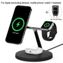 3 in 1 Magnetic Wireless Charger 15W Fast Charging Station for Magnetic iPhone 14 13 12 Pro Max Chargers for Apple Watch Airpods