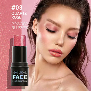 Buy 03 Face Contour Bronzer Stick Face Brighten Highlighter Bar Shimmer Highlighter Blush Stick Concealer Cream Makeup Tool Cosmetics